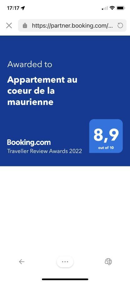 Appartement Au Coeur De La Maurienne Saint-Etienne-de-Cuines Экстерьер фото